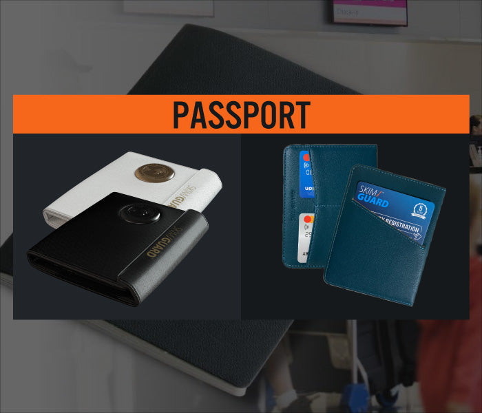 Passport Wallets & Sleeves Skimguard